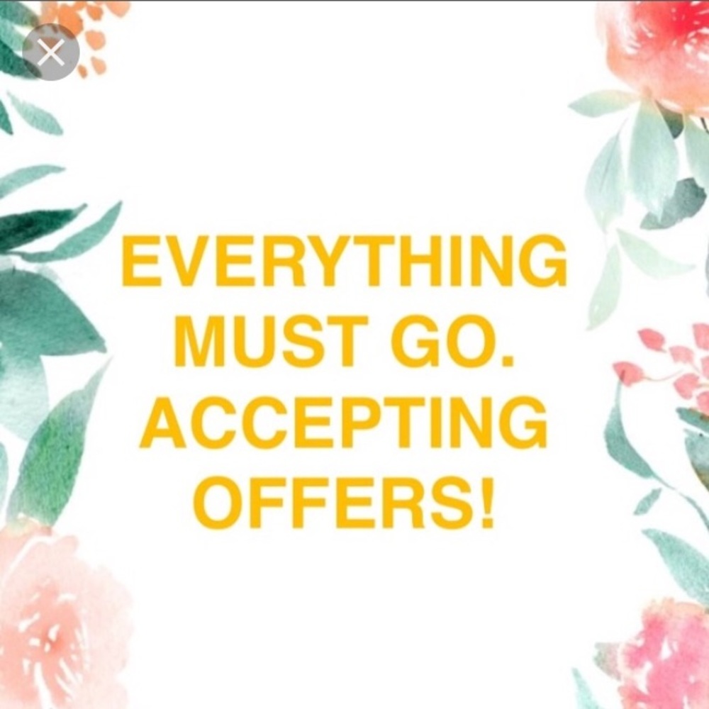Offers welcome! 💫✨